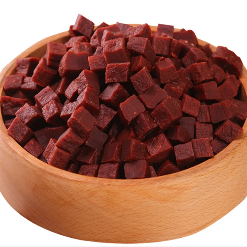 Wholesale Pet Training Reward Snacks Pet Freeze-dried Snacks Canned Beef Cubes Chicken Cubes