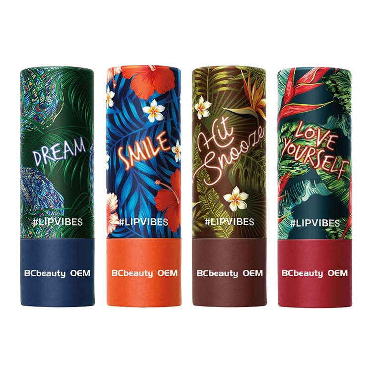 OEM ODM Organic Velvet Soft Smooth Waterproof Long Lasting Brown Matte Lipstick In Cream Pearl Matte