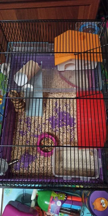 Красочная клетка для хомяка съемные аксессуары сборные дома роскошный дом домашних