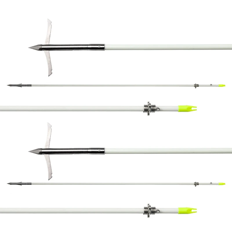 Recurve Bow Solid bowfishing Arrow Traditional Fishing and Hunting Outdoor Shooting Fishing Arrows