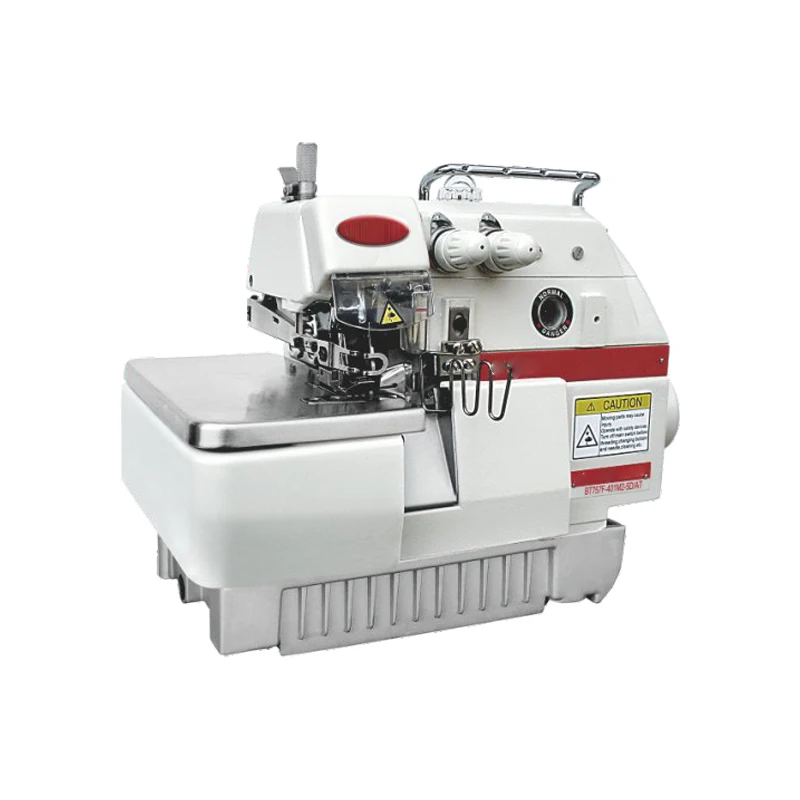 High-Accuracy 5 Thread Conventional Industrial Overlock Pocket Sewing Machine 6000 Rpm