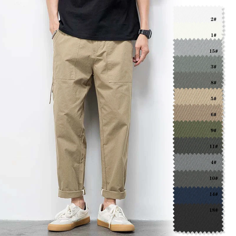 Ultra Thin Stretch Fabric For Pants Tissu Coton 100% Cotton Fabric Cotton Woven Fabric Online