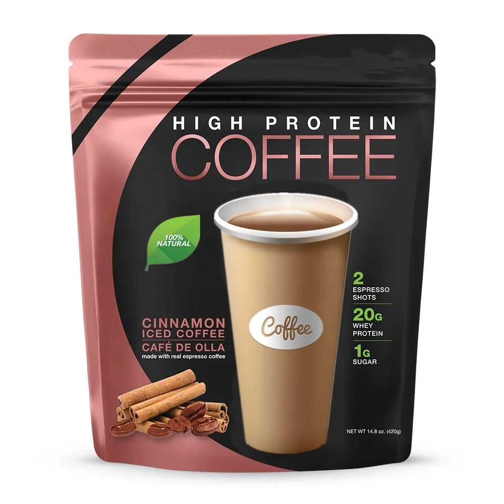 Vanilla Flavor Hot Protein Instant Coffee