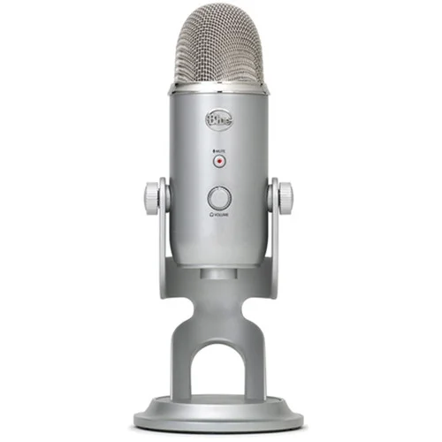 Logitech Blue Yeti USB Condenser Microphone for Live Broadcasting and Recording Sound