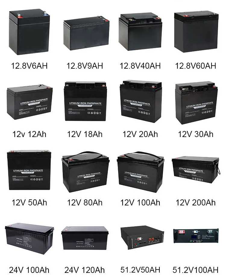 Deep Cycle 12V 12Ah 20Ah 30Ah 50Ah LCD Light Lithium LiFePO4 Battery for Electric Bicycle/Golf Carts
