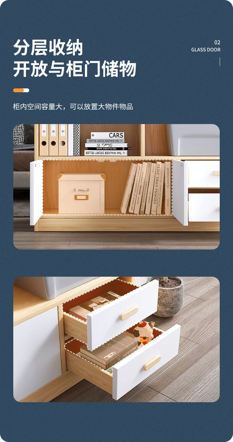 modern luxury display racks home furniture bookcases  book shelves