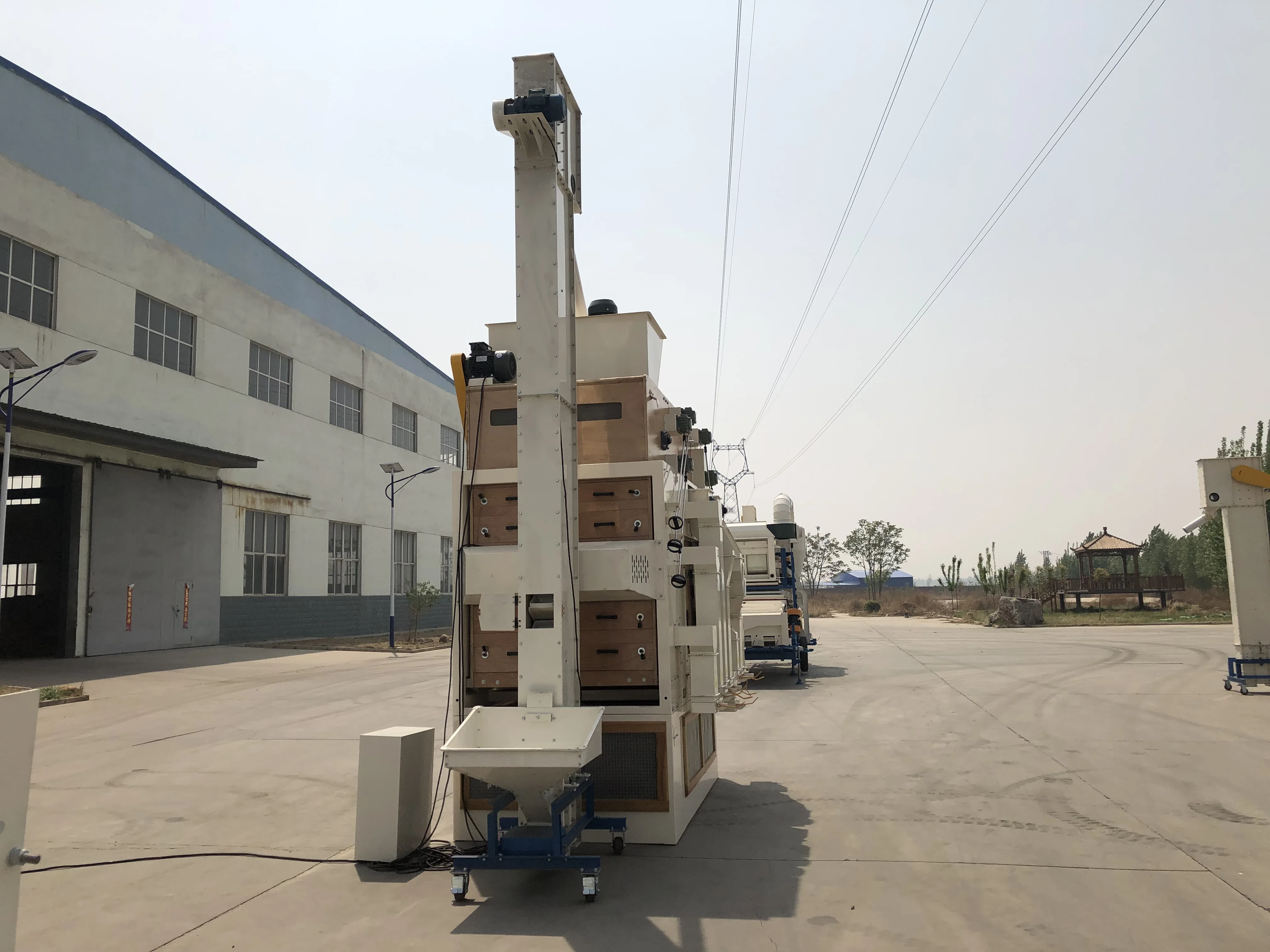 Wheat Soybean Sorghum Sesame Paddy Rice Corn Beans Fine Seed Cleaner and Grader