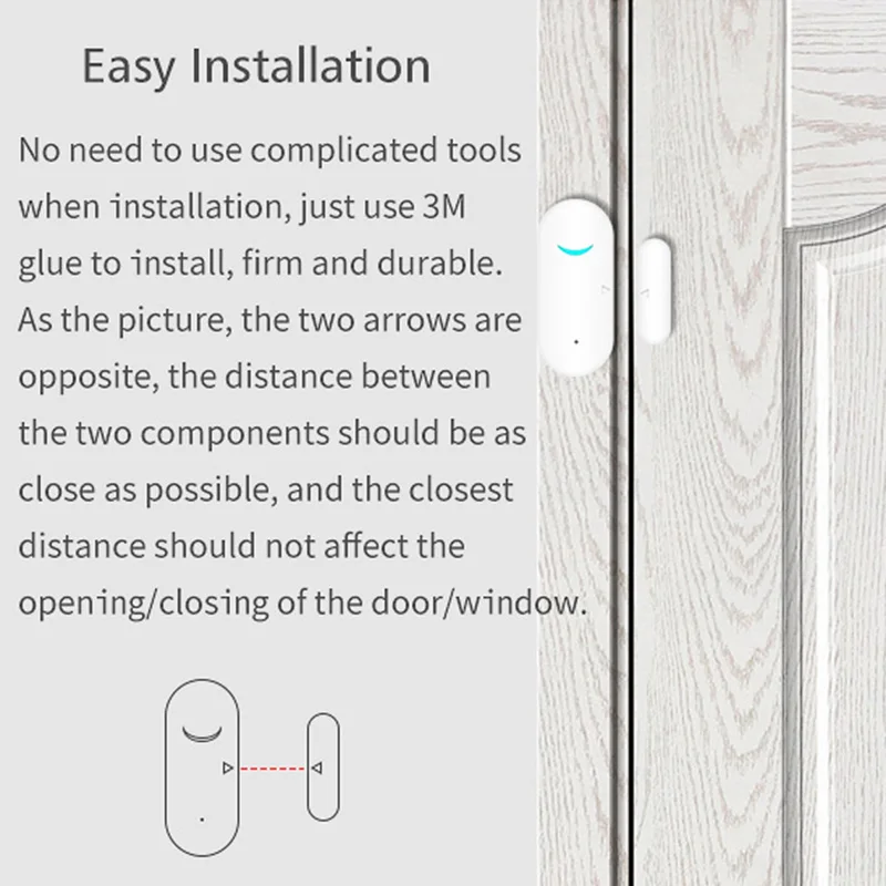 Hot Selling Smart Gsm Zigbee Tuya 4G Door Sensor