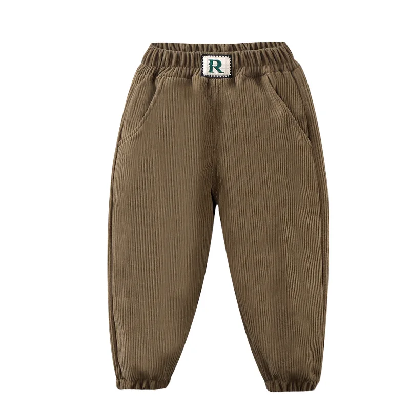 New Fashion Spring Autumn Children Corduroy Trousers Casual Kids Boys Sweat Pants