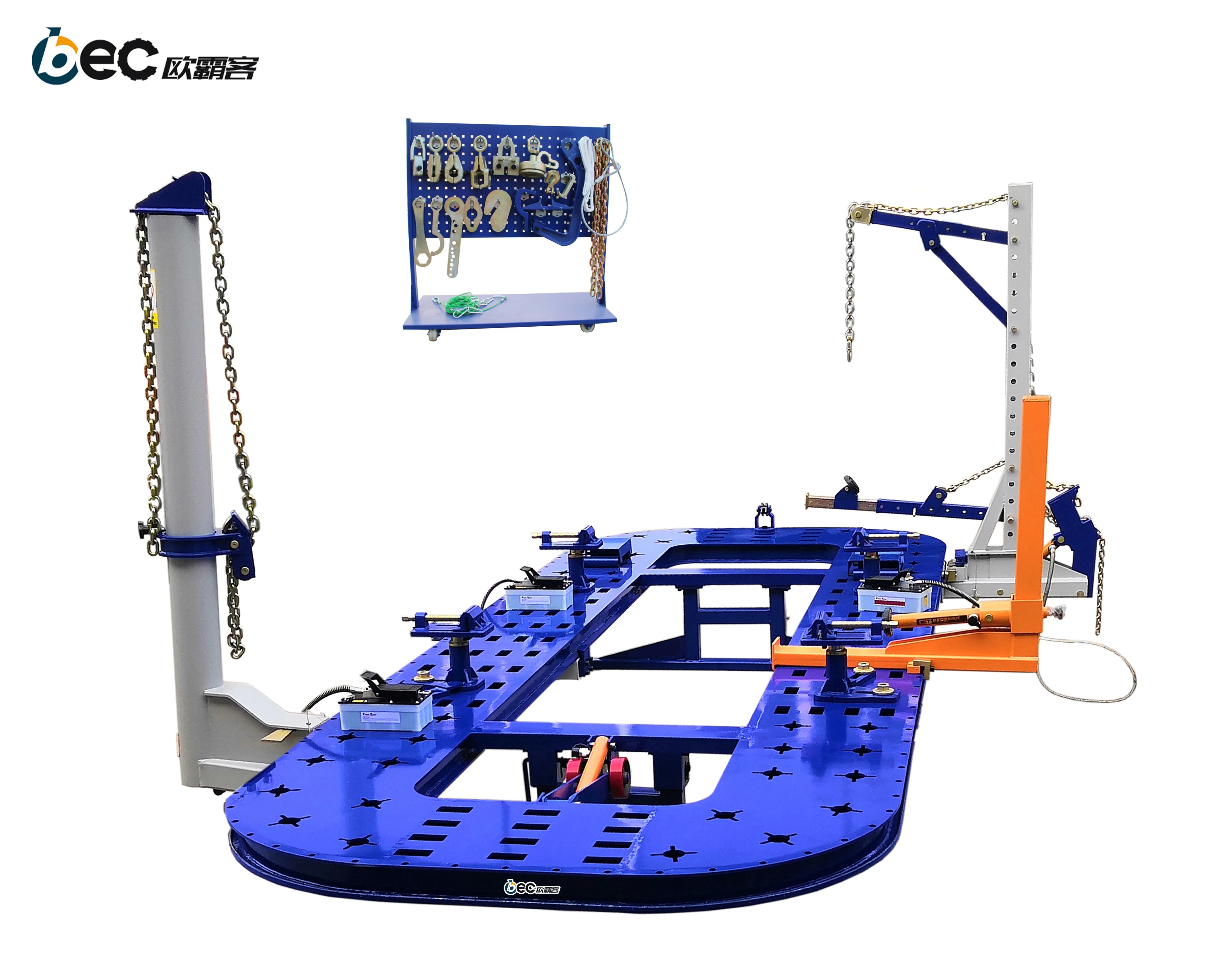 OBEC heavy duty frame machine/Car Bench/3D measuring system car body frame machine for van