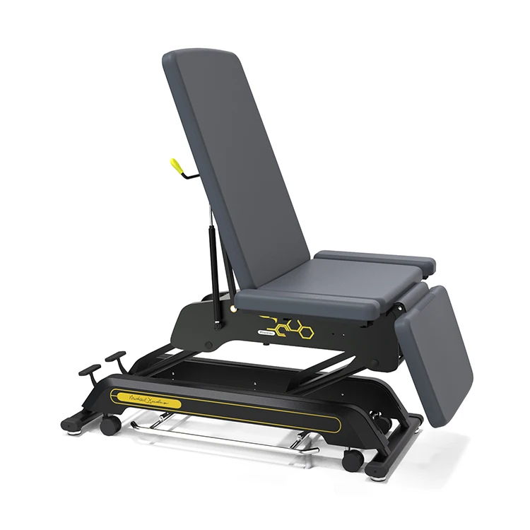 Hemet Premier Cabell Custom Removable Multi-purpose Electric Massage Therapy Bed Treatment Table Physiotherapy Bed with Wheels