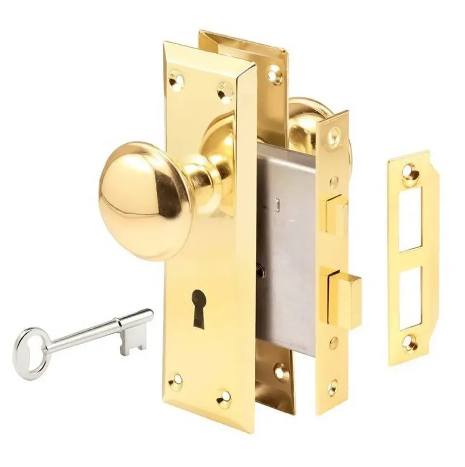 Stainless Steel Lockset Residential  Mortise Door Lockset for Entry