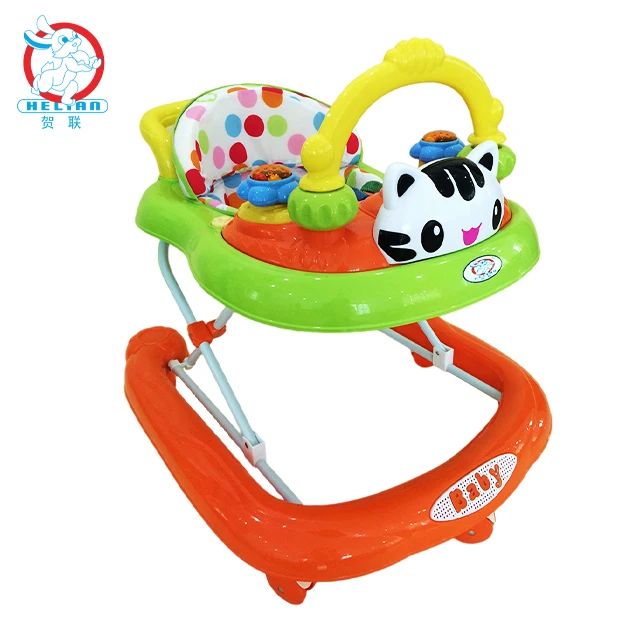 New Plastic baby walkers Music Lighting Multifunctional Toddler Chair 4 in 1 baby walker With Wheels