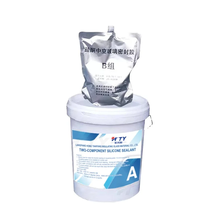 Professional Polysulfide Sealant Glass Silicone Sealant In Drum Two Component Silicone Elastic Sealant