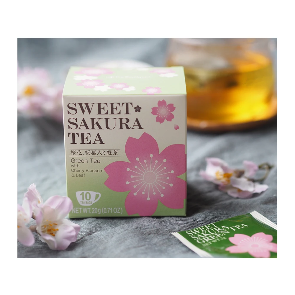 Японский вкусный чай boutique sweet sakura, полезный чай для продажи