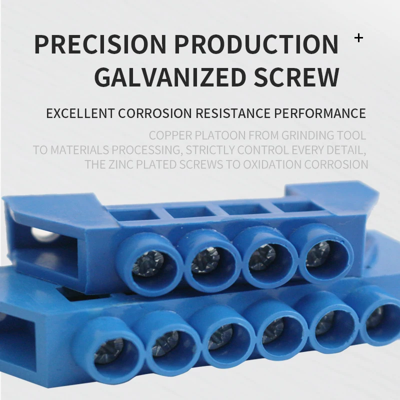 CNGP 10P Connecting Terminal Blue Earth Copper Neutral Bar Block Available As Per