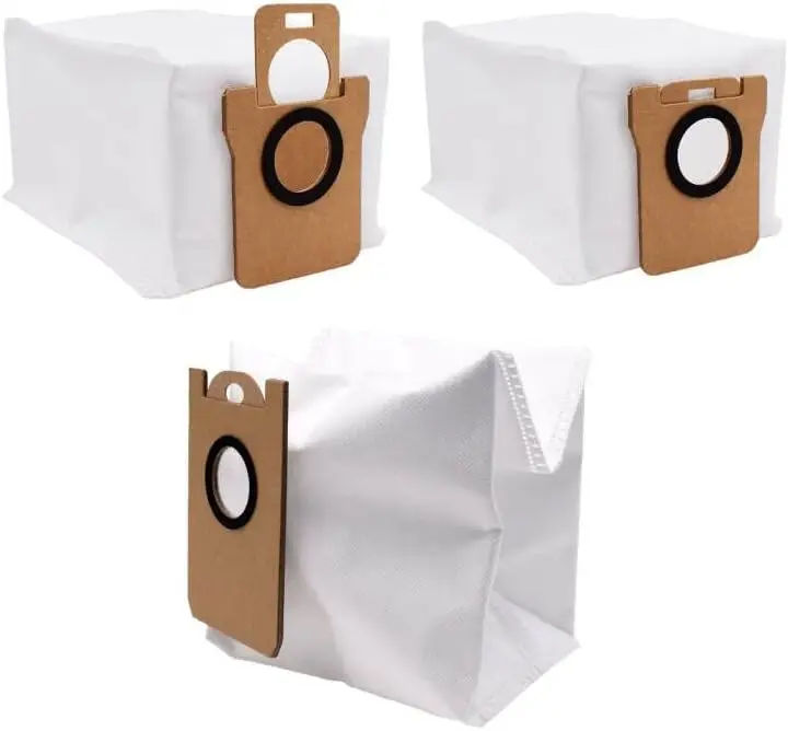 Vacuum Cleaner Non-woven Fabric Dust Bag fit for for Dreame L10s/ L10/L20/l20s , XiaomiX10+ Robot Vacuum Cleaner Spare Parts