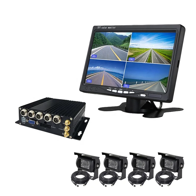 8-канальный сетевой видеорегистратор 1080P dvr Мобильный с поддержкой 3G 4g gps