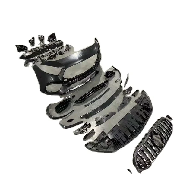 A Class W176 Body Kit Rear Spoiler Grille For Mercedes BenZ A Class W177 2019 2020 2021 2022 202
