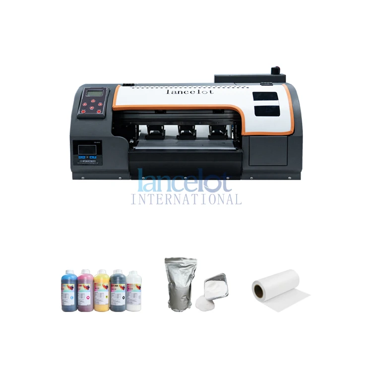 Lancelot новый обновленный принтер один xp600 головок a1 dtf для рулона пленка домашних животных cmyk одежды