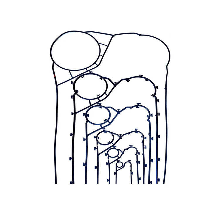 Сменные прокладки для пластин теплообменника Thermowave TL90 TL150 TL200 TL250 TL400 TL500 TL650 TL850