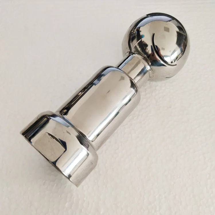 ss304 sanitary rotary spray cleaning ball
