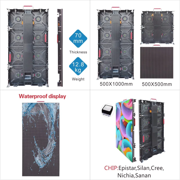 
P3.91 Indoor and outdoor rental led display Screen P3 P4 P3.91 P4.81 outdoor waterproof p3 led screen panel 
