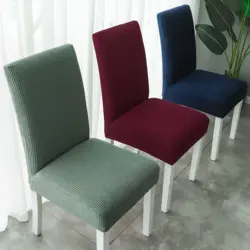 Banqueting chairs Polyester Spandex Fleece Covers Restaurant Room Office Banquet Housse De Chaise