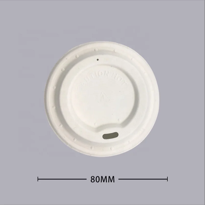 100% biodegradable material Paper Cup with or without lid custom logo custom printing