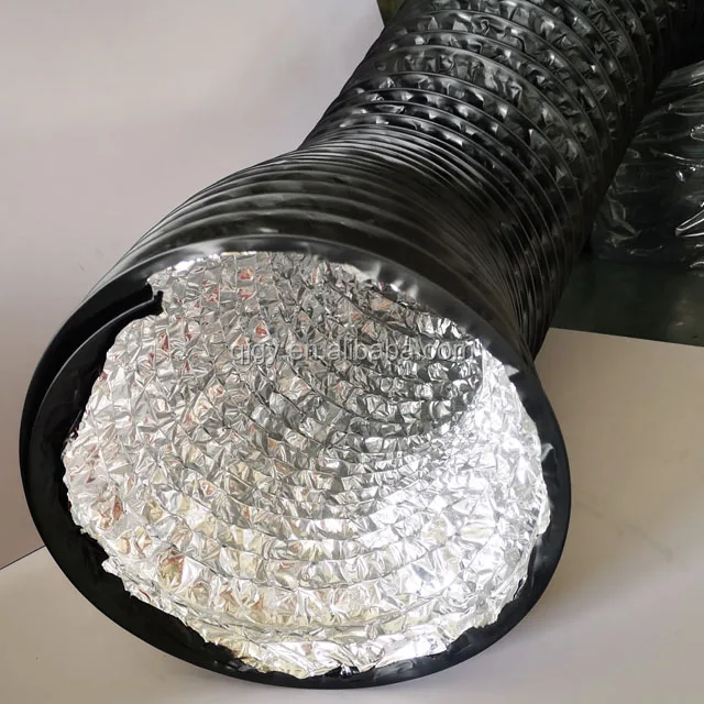 6Inch 25 Feet Dryer Vent Hose  Flexible Aluminum Air Ducting for HVAC Ventilation hvac systems ventilation air flex