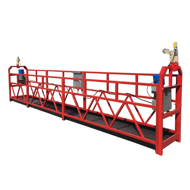 Wholesale price electric elevating gondola high security  work platform wall plastering and cleaning