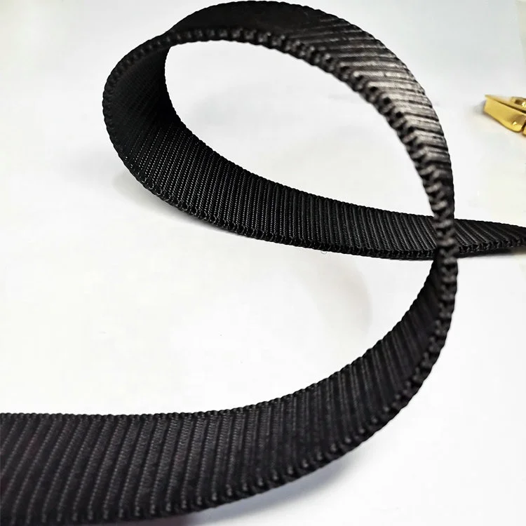 cambodia nylon canvas web belt with golden alloy blank buckle