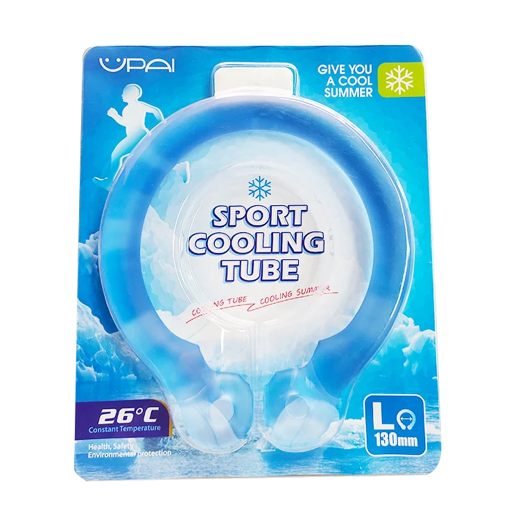  2021 26 Degree Automatic Cooler PCM TPU Neck Tube Portable Magic Custom LOGO Hanging Holder Ice