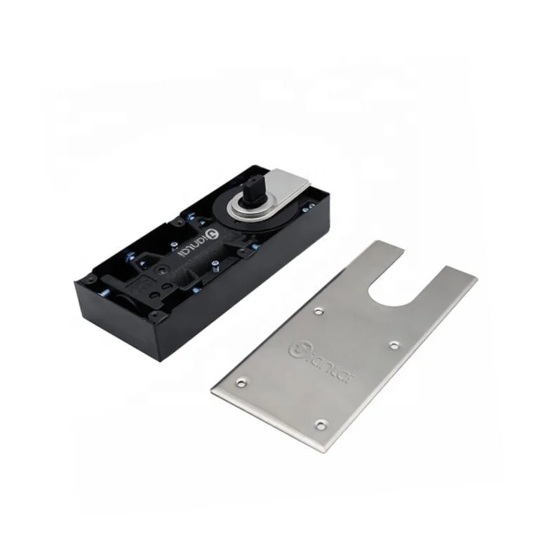 China professional factory stainless steel glass door fittings floor spring patch fittings combo set for 60-80kg doors