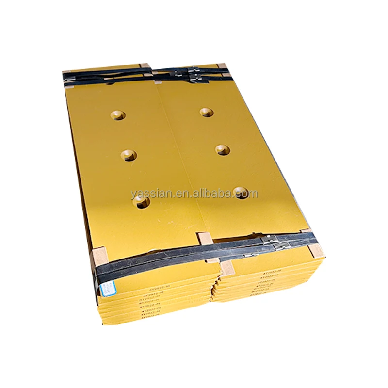 YASSIAN  Excavator Grader Blades wheel loader spare parts bulldozer 13 holes cutting edge T150517