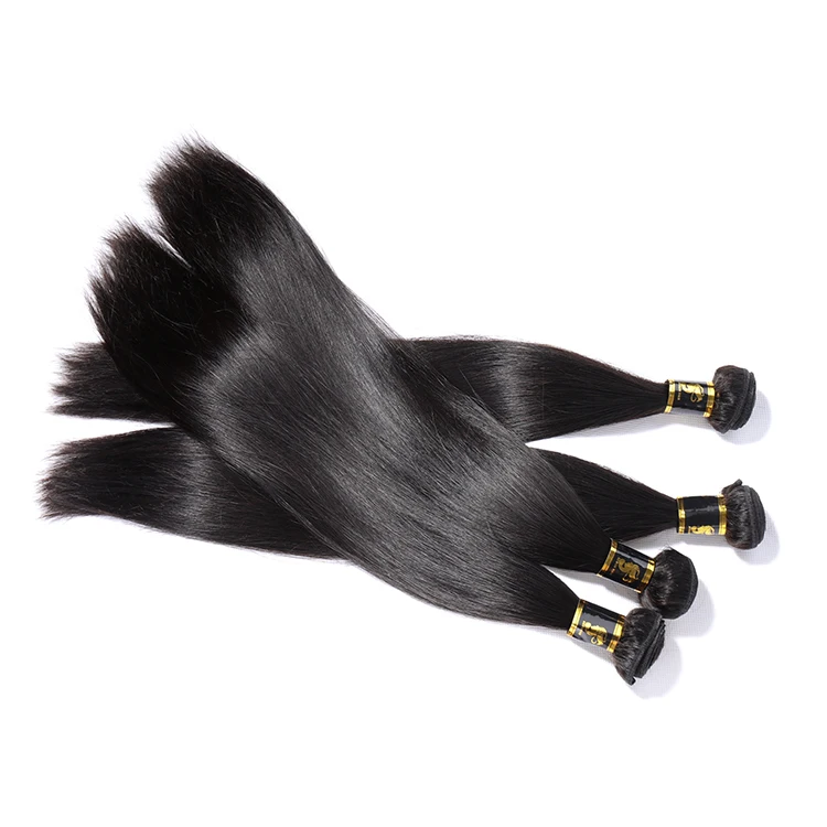 Straight Brazilian Hair Bundle in Swaziland, Asian Raw Virgin Chinese Girl Hair, Single Remy Weft Pu Skin Weft Hair Extension