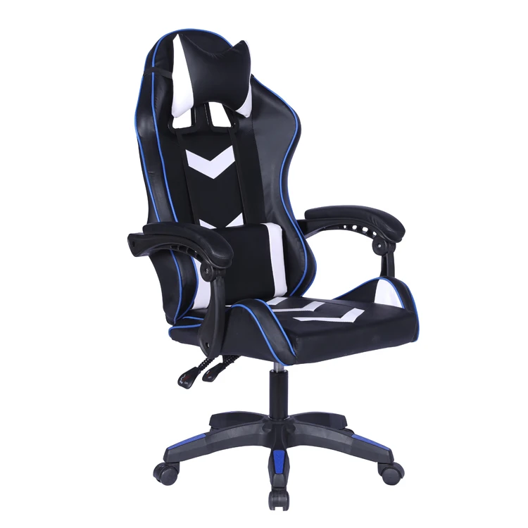 Free Sample Pc Dropshipping Leather Yi Silla Gamer Chaire Racing Computer Reclining Led Gaming Chair With Footrest