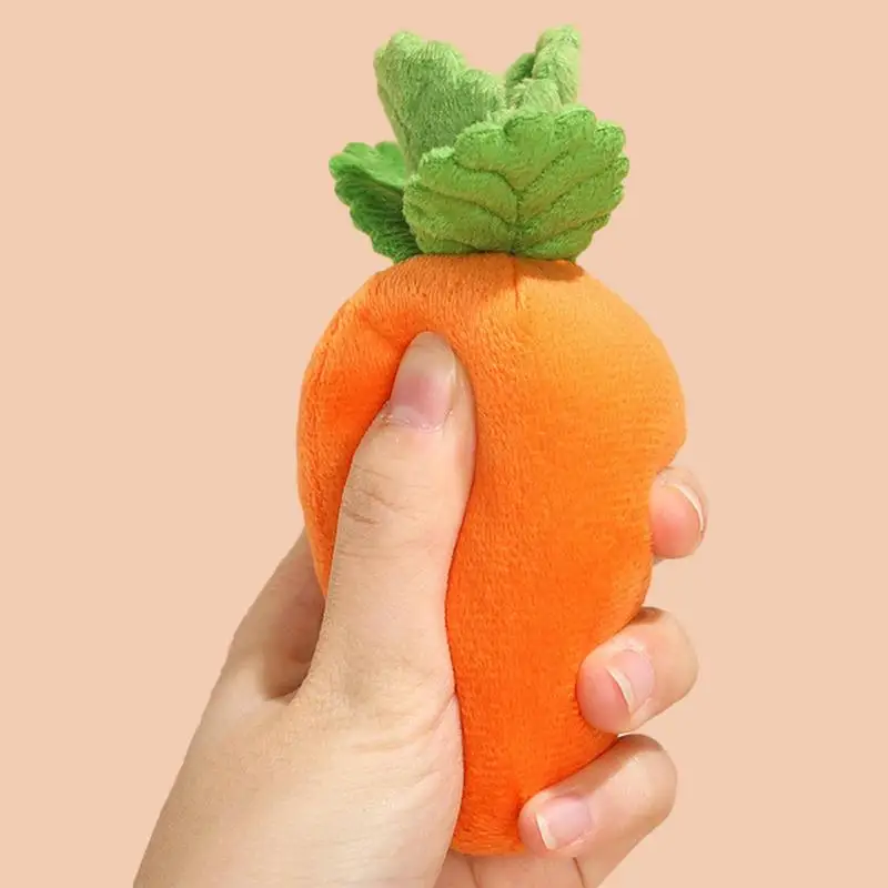 Carrot Farm Creative Plush Vegetable Field Pull Radish Toy Dog Interactive Toys Hide Food Toys To Improve Eating Habits