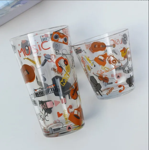 wholesale wrap decal logo 16oz 480ml beer glass free sample 16 oz beer glass mug cup high quality beer glass 16oz