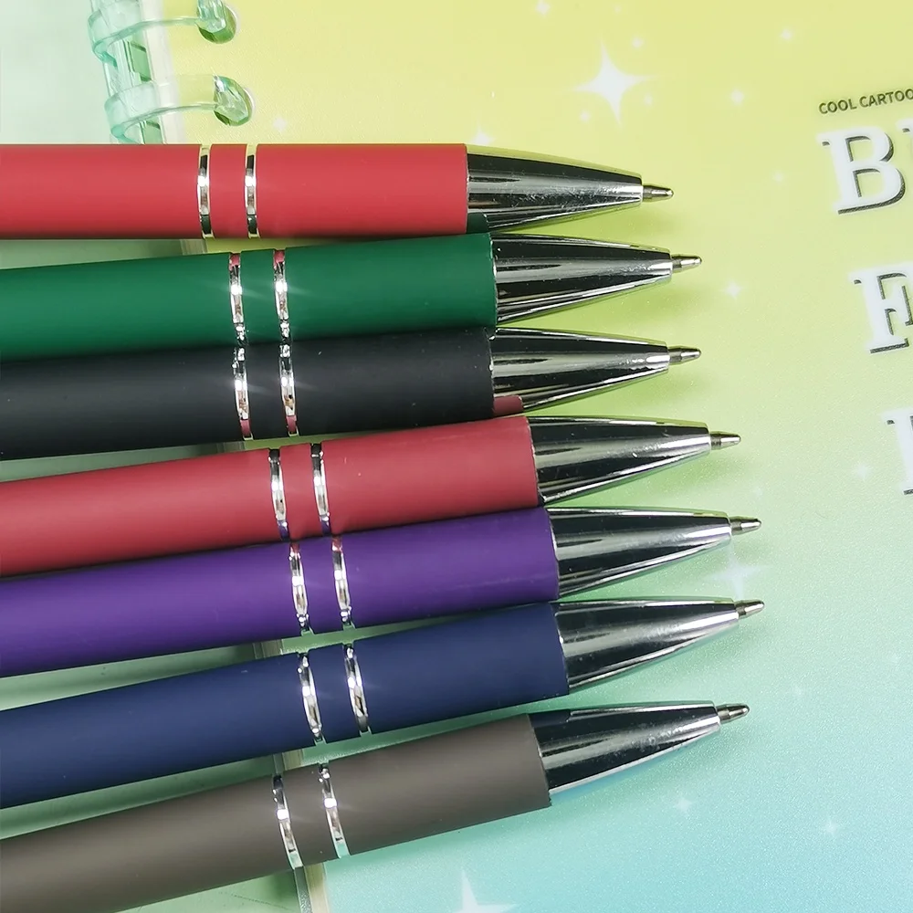 DASHENG Best Cheap Promotional Metal Biro Touch Screen Ballpoint Pens With Customized Logo Click Pen