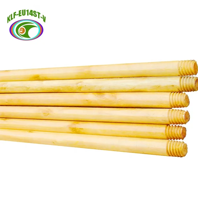 120*2.2 cm customize size varnished japanned lacquered painted pintura Wood brooms mops brushes dustpans plungers handle