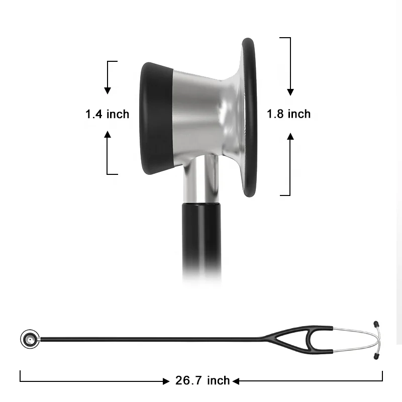 High Quality cheap price Echoscope Stethoscope Professional Multifunctional Stethoscope portable Stethoscope