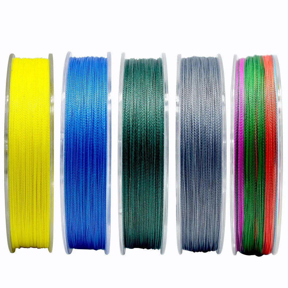 Профессиональная плетеная рыболовная леска Fierceness, 4 и 8 нитей, 300 м, 1000 м, в наличии, для морского карпа, окуня