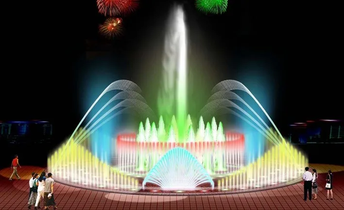 Professional Chinese Water Fountains Manufacturer Provide Chinese Modern Musical Dancing Water Fountains For Outdoor Decoration