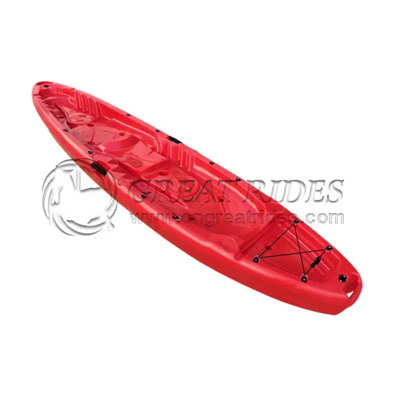 Factory Direct High Quality Plastic Canoes Touring 2 Person Canoe With Accessories
