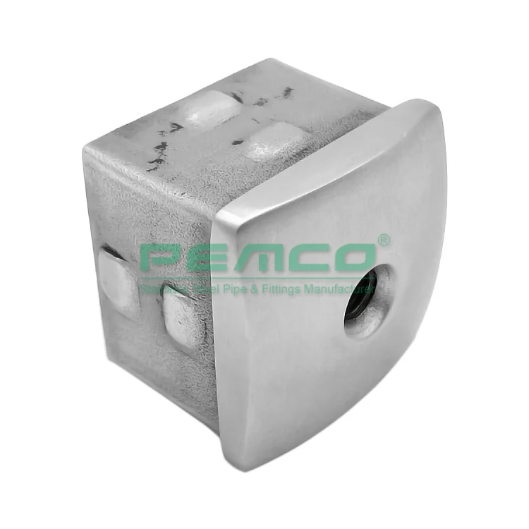 Deck Ss Tempered Glass Balustrade Bracket Casting Stainless Steel Railing Post Top Bracket