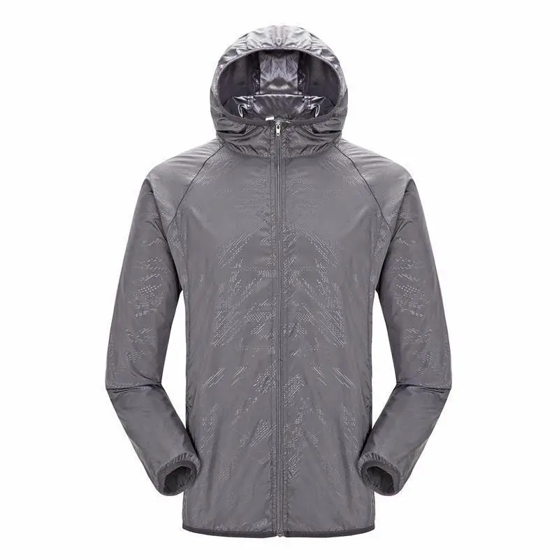 Summer Unisex UV Coat Lightweight Custom Outdoor Camping Jacket Rash Guard Sun Protection Clothing
