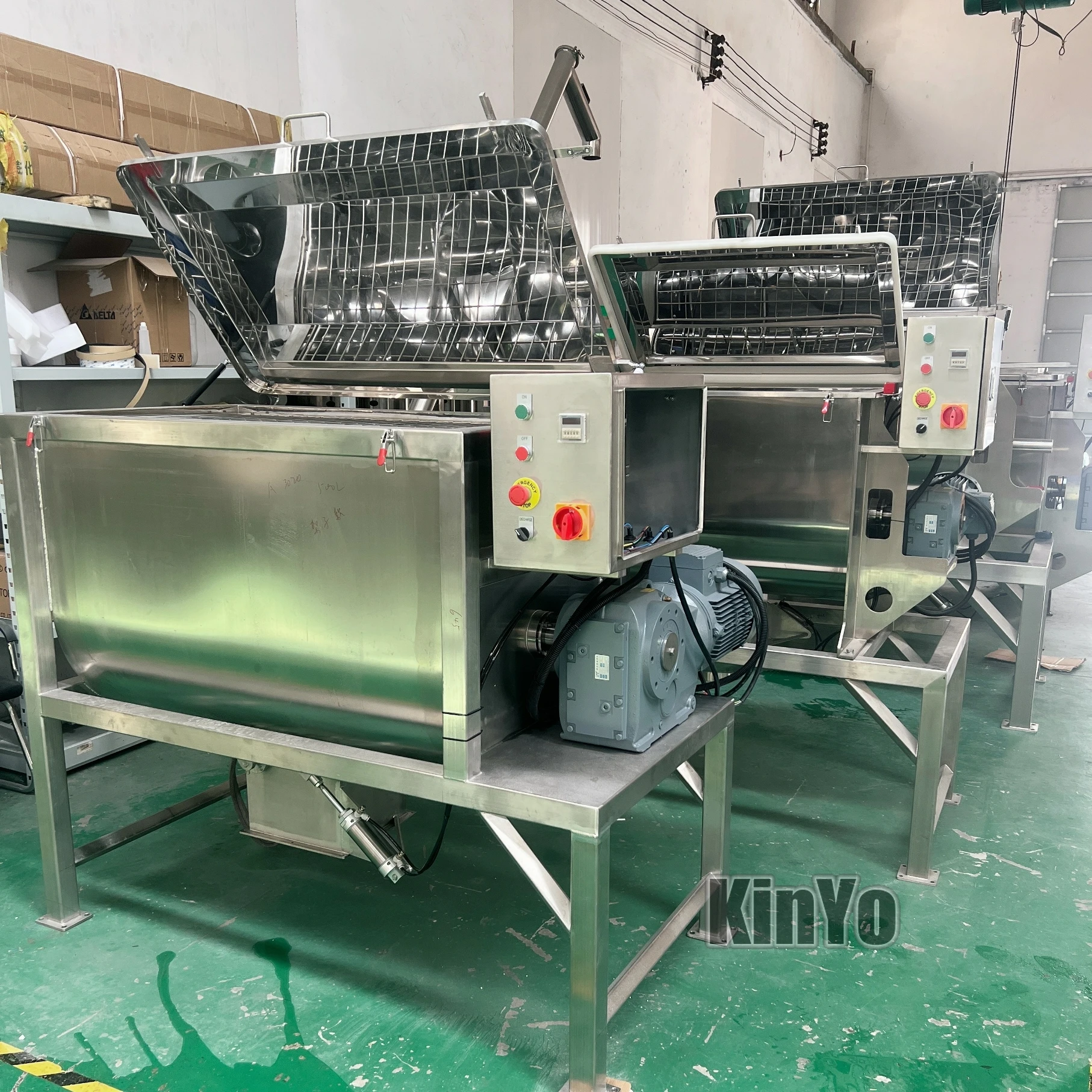 KinYo New 2021 Long Service Life Customized Voltage 1000kg condiment food cement Powder OEM professional blender