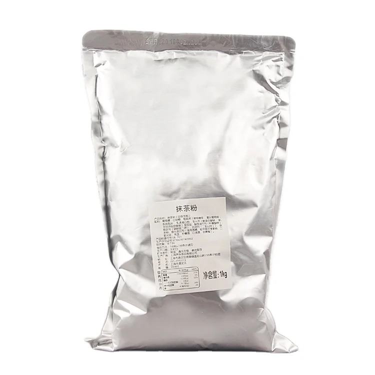 Premium  Matcha powder containing sugar three in one 1kg Matcha milk tea ingredients