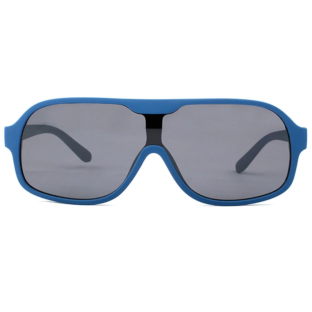 Cheap plastic one piece general full face sunglasses polarized